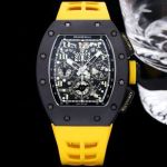 Richard Mille RM011-FM Black carbon fiber Watch